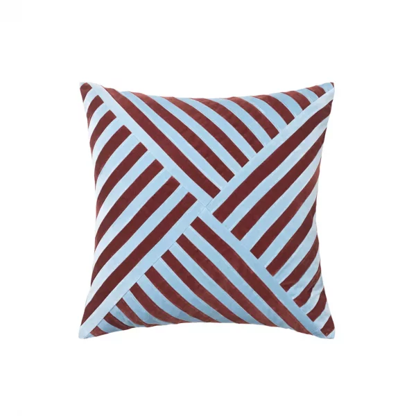 55x55 Lily Prune/Blue Dust