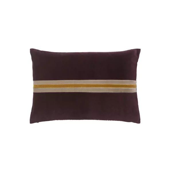 40x60 Harlow Aubergine/Taupe/Caramel