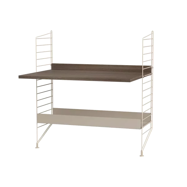 BARNEROM A Beige/Valnøtt