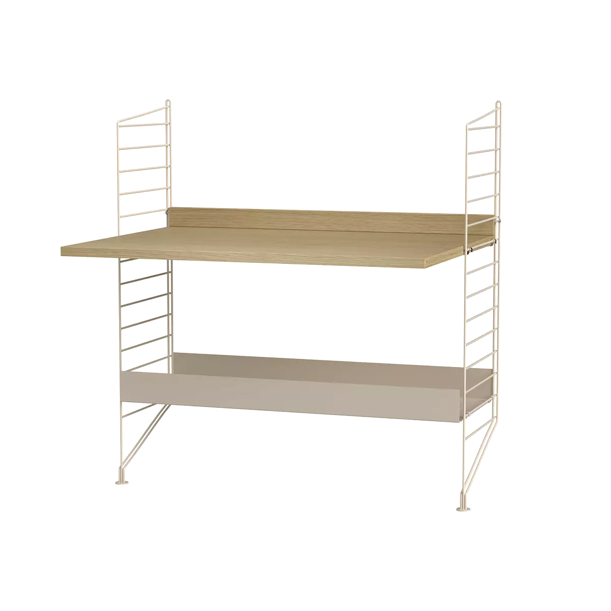 BARNEROM A Beige/Eik