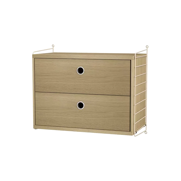 SOVEROM A Beige/Eik