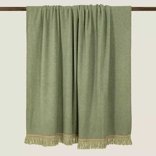 Pledd Soft Bamboo Grønn 160x200