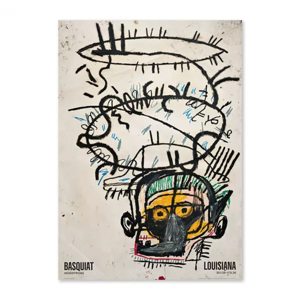 Poster Jean-Michel Basquiat Head (1982-83)