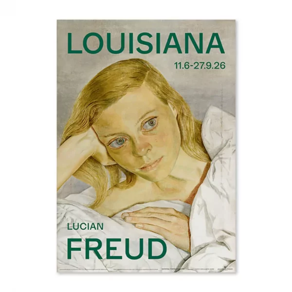 Poster Lucian Freud Girl in Bed (1952)