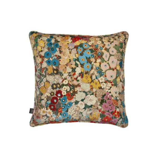 Pute 60x60 Hollyhocks Velvet Autumn