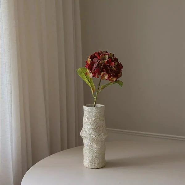 Kunstig Blomst Hydrangea Deep Burgundy