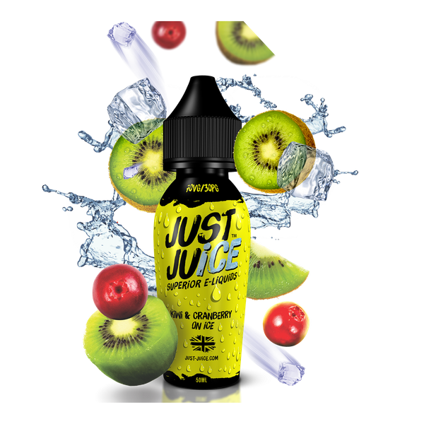 Just Juice - Kiwi & Cranberry on Ice - 60 ml