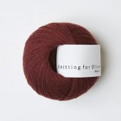 Knitting for Olive Merino, Vinrød