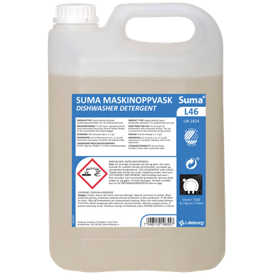 Maskinoppvask SUMA L46 flytende 6,1kg