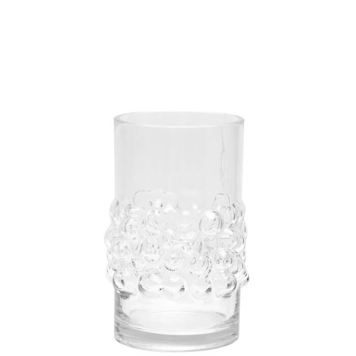 SOFIAN Vase clear (L13,5 B13,5 H21 cm)