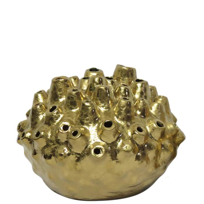 ZANA Vase B24,5 D24,5 H18,8 gold