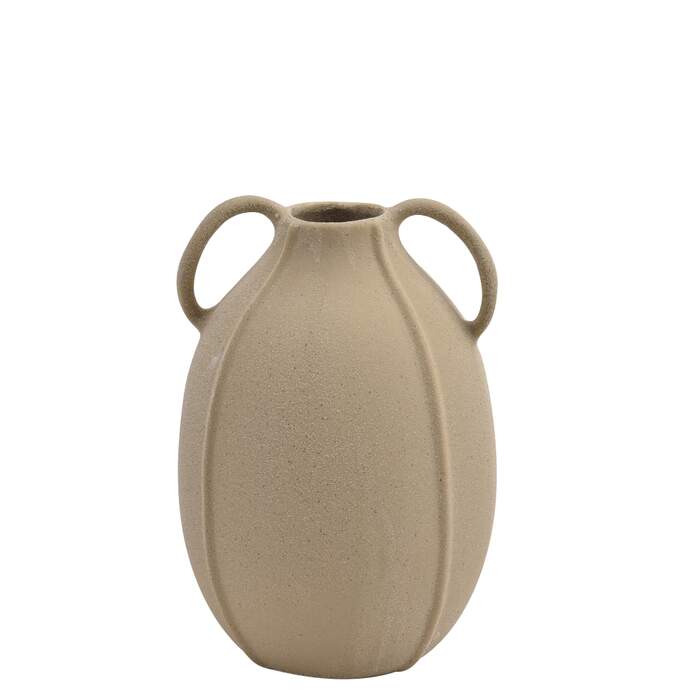 IHNE Vase sandy beige (stor)