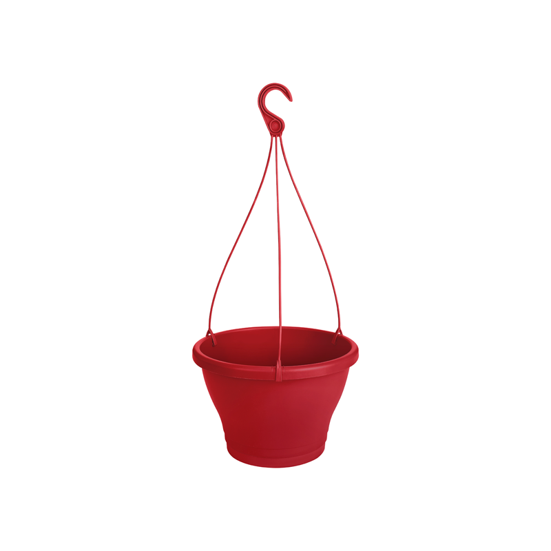 Corsica hanging basket 30 cranberry red