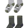Reima Liito sokker 2-pk Greyish green