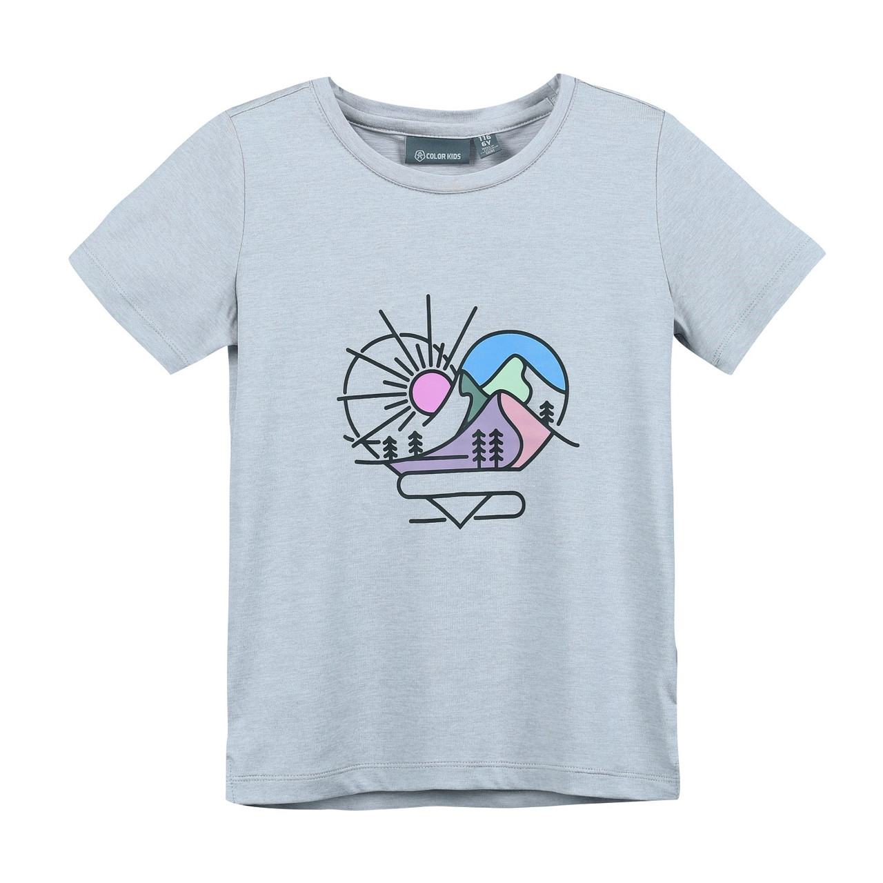 Color Kids - T-skjorte m/trykk (High Rise)