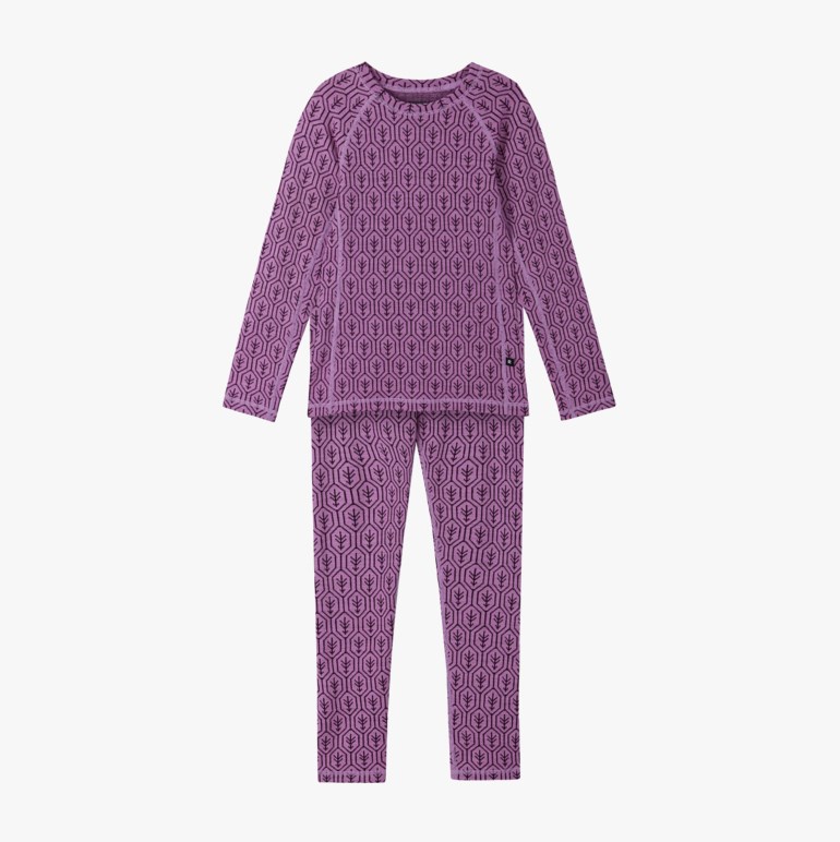 Reima Taival Merinoullsett (Cold Pink)