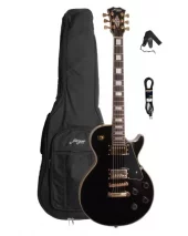 Morgan Gitarpakke LP 40 BK