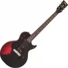 Vintage V120 Icon Distressed Black over Cherry