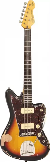 Vintage V65 Icon Vibrato Distressed Sunburst