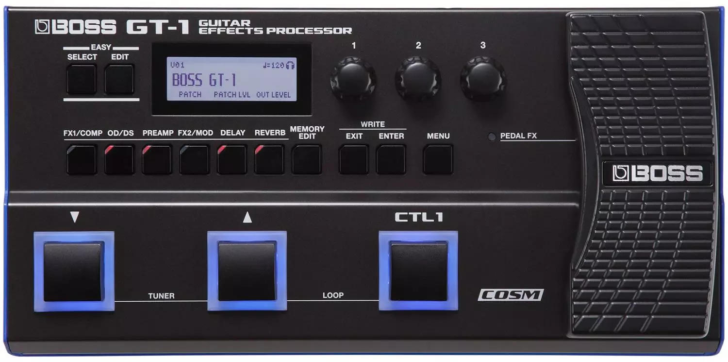 BOSS GT-1 GITAREFFEKTPROSESSOR