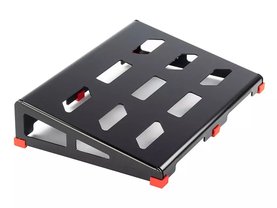 SX aluminum alloy pedal board, 45x31x9cm, with heavy duty bag