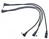 Ortega DC power splitter cable 4 pedaler