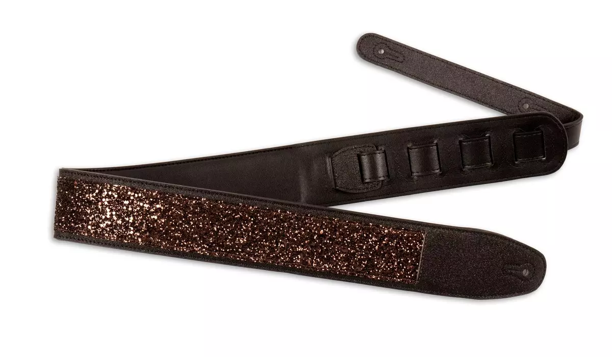 Morgan gitarreim glitter Sort