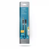 Nedis Stereo lydkabel 3.5 mm Han | 3.5 mm Hun | Gull belagt | 5.00 m |