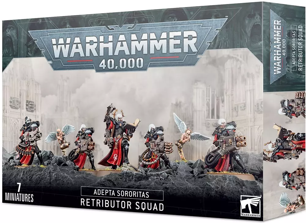 Adepta Sororitas Retributor Squad