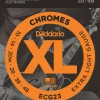 D'Addario CHROMES strengesett el.gitar - ECG23. Extra Light.