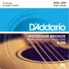 D'addario Strengesett 12-str phosphor bronze