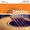 D'addario Phosphor Bronze 12-strengsset
