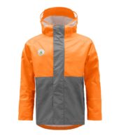 Isfjord jakke orange/grå