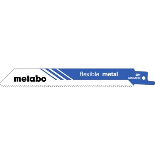 5 Sabelsagblader "flexible metal" 150 x 0,9 mm