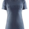 T-skjorte dame 3D-print Blå limited