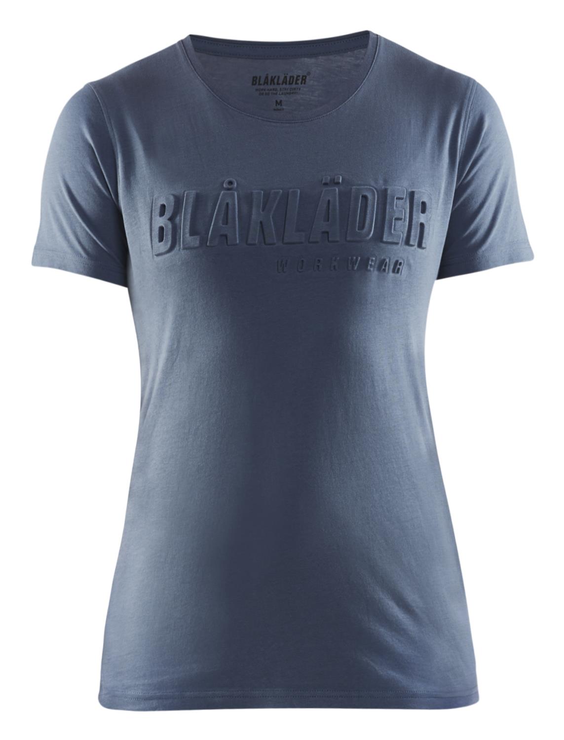 T-skjorte dame 3D-print Blå limited
