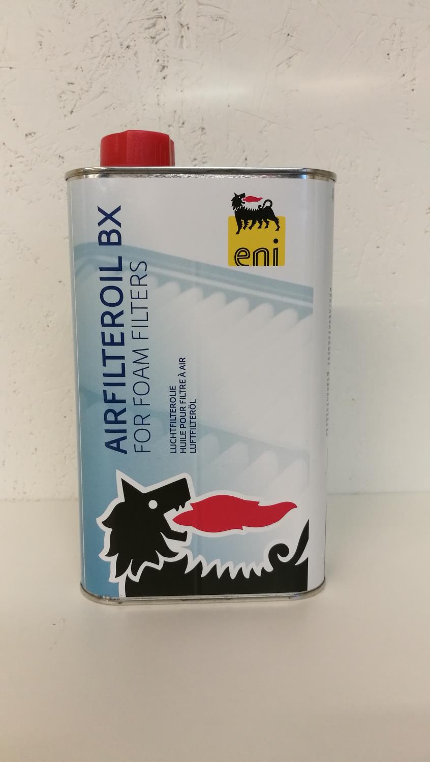 1 liter Airfilteroil BX ENI filterolie 1l