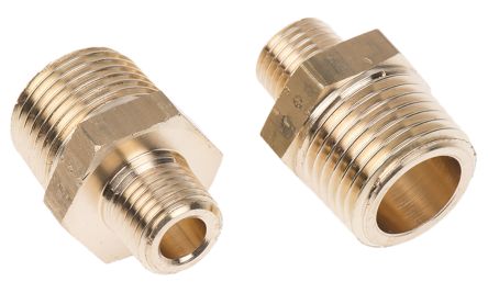 Legris Brass 1/2 in BSPT Male x 1/4