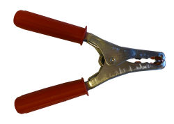 LADEKLEMME RØD 500A 210MM