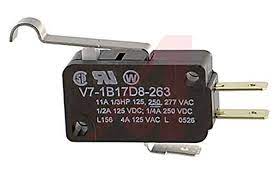 Honeywell SP-CO Roller Lever Microswitch, 10 A @ 125 V ac, Quick Connect Terminal