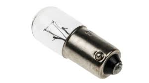 BA9s Indicator Light, Clear, 24 V, 85 mA, 1000h