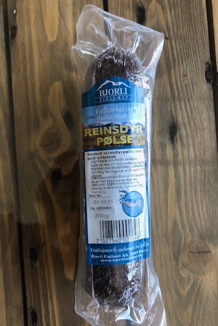 Bjorli reinsdyrpølse 200g