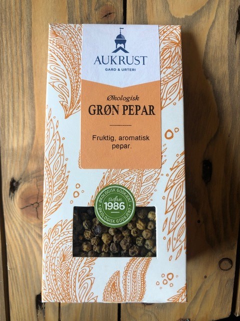 Aukrust grøn pepar