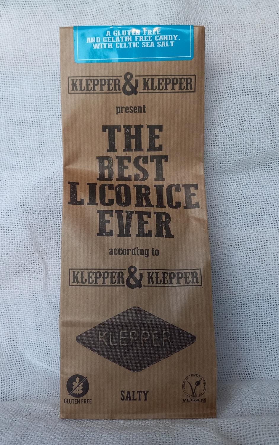 Klepper & Klepper the best licorice ever salt