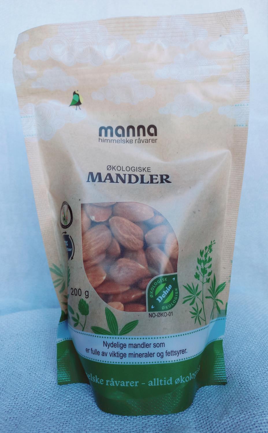 Manna mandler 200 g