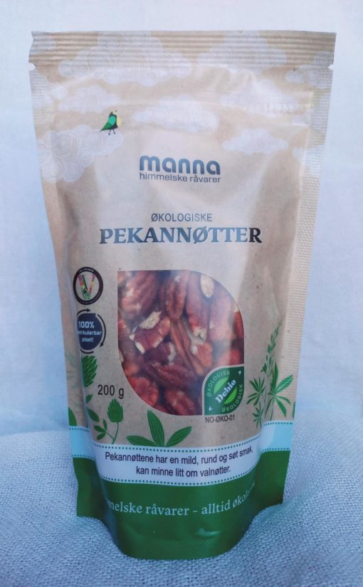 Manna pekannøtter 200g