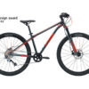 Frog MTB 69 Metallic Grey / Neon Red