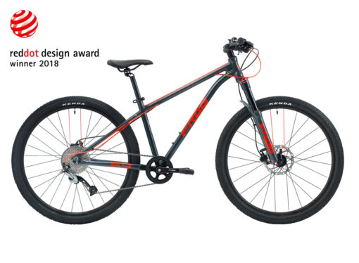 Frog MTB 69 Metallic Grey / Neon Red