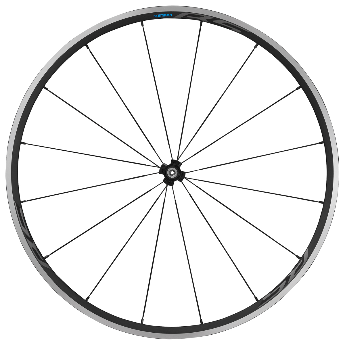 Shimano WH-RS300 622x17C Forhjul Alu Clincher Rim Br QR