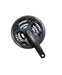 Shimano Kranksett Altus 175/48/38/28, 7/8-delt, for 123mm firkantaks